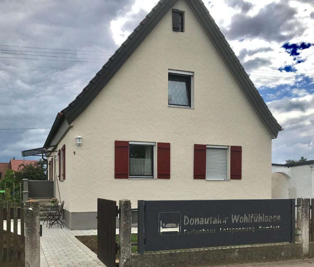 Ferienhaus Bei Lauingen, Mit Sauna Und Gartenlounge Veitriedhausen Екстер'єр фото
